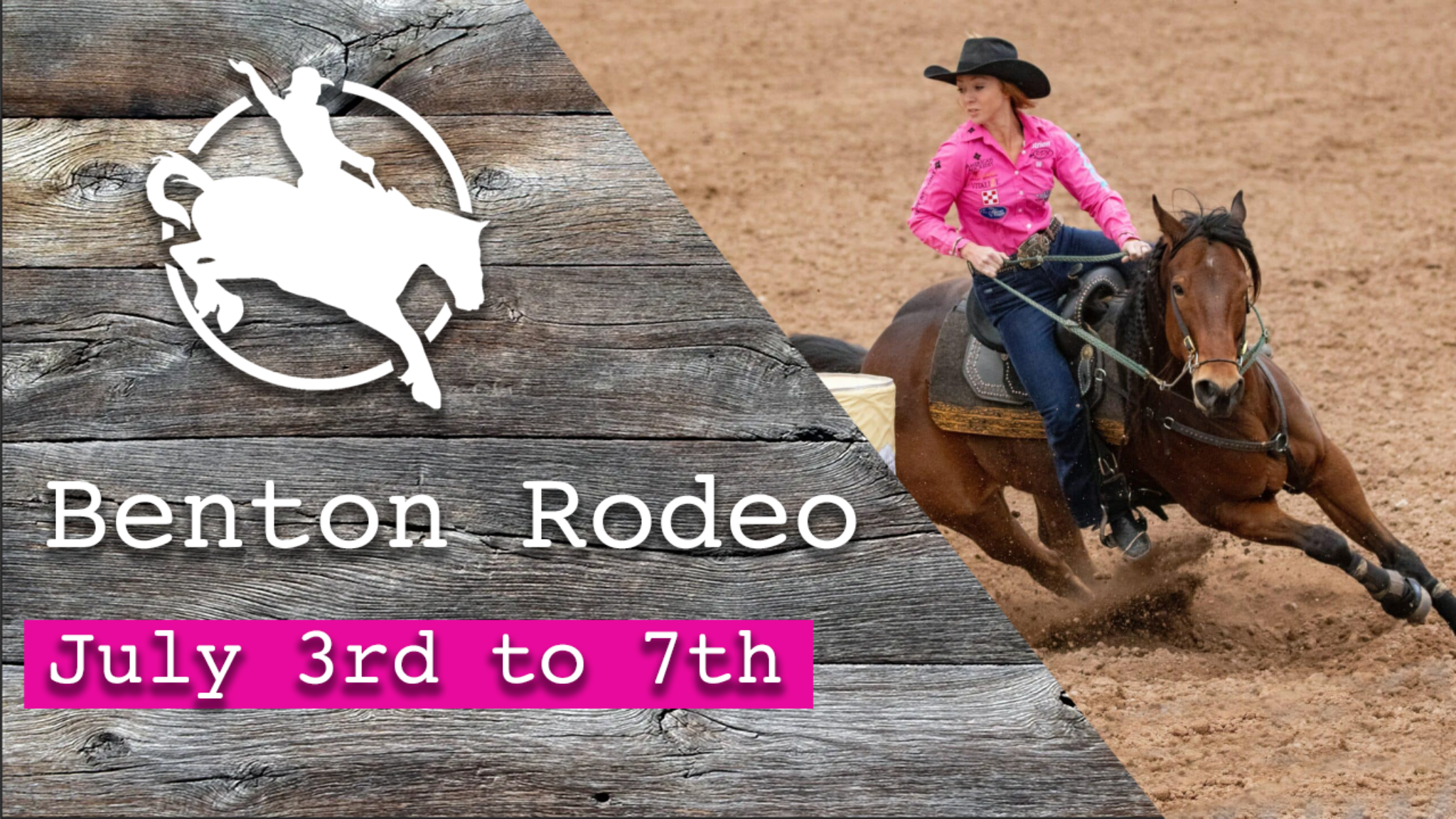 Benton Rodeo event graphic